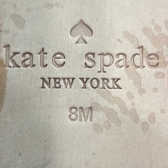 Kate Spade Sandal Raffia Natural Canvas multicolor jewel details size 8 - Picture 10 of 11